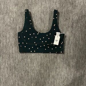 Women's Polka Dot Crop Top